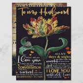 Gepersonaliseerd cadeau voor echtgenoot | Beste ca Menu (Voorkant / Achterkant)