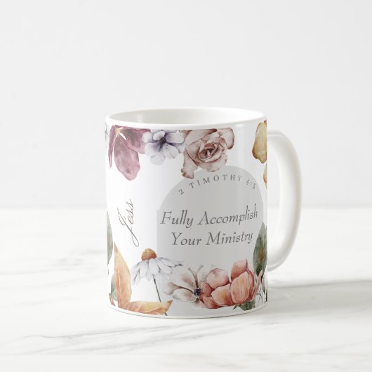 Gepersonaliseerd cadeau voor JW pionier Coffee Mok (Voorkant rechts)