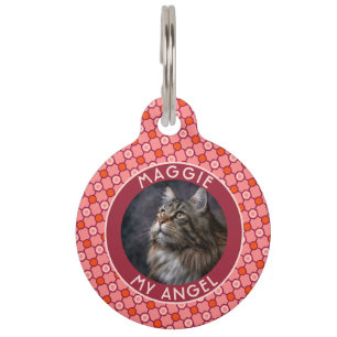 Gepersonaliseerd cadeau voor kattenliefhebbers Zes Huisdierpenning