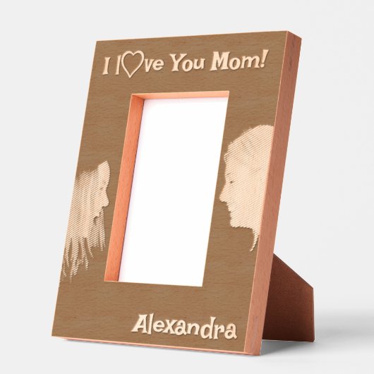 Gepersonaliseerd cadeau voor mama gegraveerde lijstjes (Links)