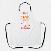 Gepersonaliseerd cadeau voor moeder tante oma schort (Voorkant)