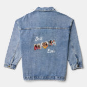 Gepersonaliseerd cadeau voor Moederdag, cadeau voo Denim Jacket (Achterkant)