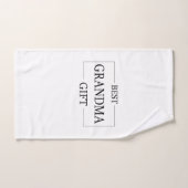 Gepersonaliseerd cadeau voor oma oma verjaardag handdoek (Handdoek)