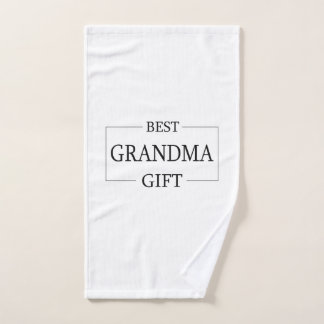 Gepersonaliseerd cadeau voor oma oma verjaardag handdoek