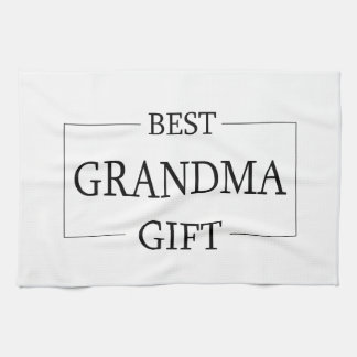 Gepersonaliseerd cadeau voor oma oma verjaardag theedoek