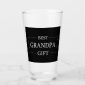 Gepersonaliseerd cadeau voor opa opa verjaardag glas (Voorkant)