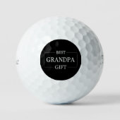 Gepersonaliseerd cadeau voor opa opa verjaardag golfballen (Voorkant)