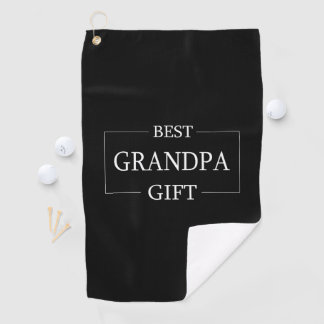 Gepersonaliseerd cadeau voor opa opa verjaardag golfhanddoek