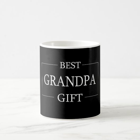 Gepersonaliseerd cadeau voor opa opa verjaardag koffiemok (Center)