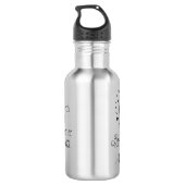 Gepersonaliseerd cadeau voor paren Altijd goedenav Waterfles (Achterkant)