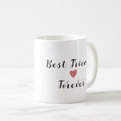 Gepersonaliseerd cadeaubericht voor beste vriend koffiemok (Voorkant rechts)