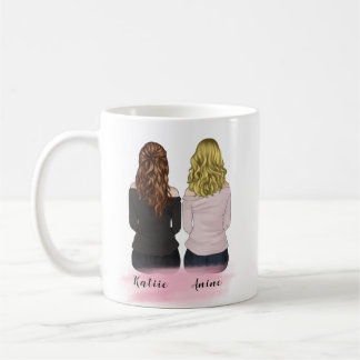 Gepersonaliseerd cadeaubericht voor beste vriend koffiemok