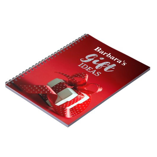 Gepersonaliseerd cadeauboek notitieboek (Linkerzijde)