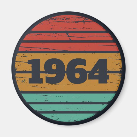 Gepersonaliseerd  cadeauidee voor verjaardagen magneet (Voorkant)