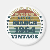 Gepersonaliseerd  cadeauidee voor verjaardagen magneet (Voorkant)