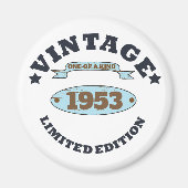 Gepersonaliseerd  cadeauidee voor verjaardagen magneet (Voorkant)