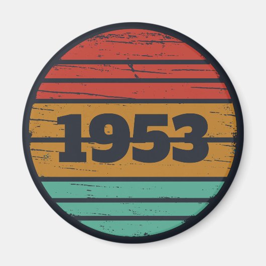 Gepersonaliseerd  cadeauidee voor verjaardagen magneet (Voorkant)