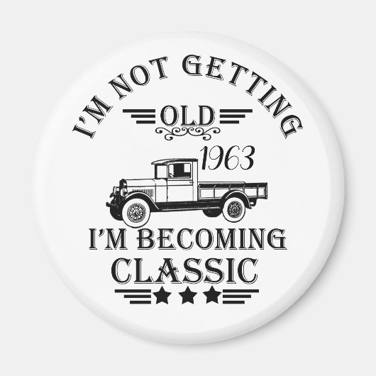 Gepersonaliseerd  cadeauidee voor verjaardagen magneet (Voorkant)