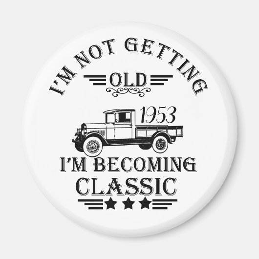 Gepersonaliseerd  cadeauidee voor verjaardagen magneet (Voorkant)