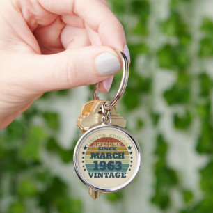 Gepersonaliseerd cadeauidee voor verjaardagen sleutelhanger