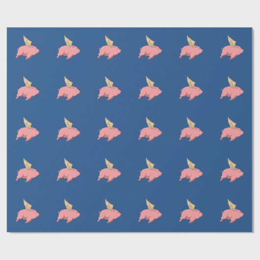 Gepersonaliseerd cadeaupakpapier voor vingerigs cadeaupapier (Vlak)