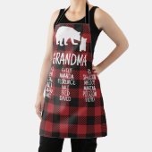 Gepersonaliseerd cadeaus met grootkindnamen Oma Be Schort (Insitu)