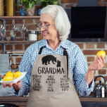 Gepersonaliseerd cadeaus met grootkindnamen Oma Be Schort<br><div class="desc">Op zoek naar een gepersonaliseerd platform voor je oma? Kijk niet verder dan onze selectie van de grote, rustige keuken van beren! Deze dansen zijn perfect voor het kook van een storm in de keuken, en ze maken ook een geweldig geschenk voor oma. Of ze nu koekjes bakelt of hamburgers...</div>