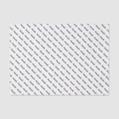 Gepersonaliseerd cadeautissuepapier met aangepaste tissuepapier (Voorkant)