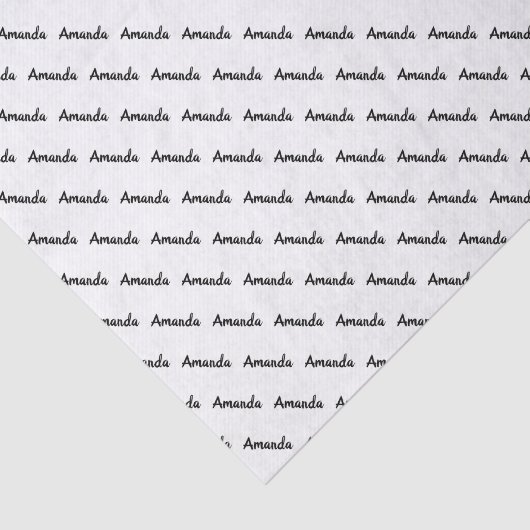 Gepersonaliseerd cadeautissuepapier met aangepaste tissuepapier (Detail)