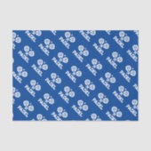 Gepersonaliseerd cadeautissuepapier voor modelspel tissuepapier (Voorkant)