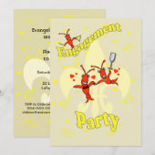 Gepersonaliseerd Cajun Crawfish Engagement Party Kaart (Voorkant / Achterkant)