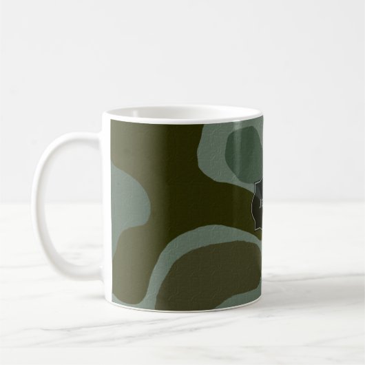 Gepersonaliseerd: Camouflage-Mok Koffiemok (Links)