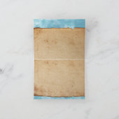 Gepersonaliseerd Capricieus van de Schildpad van Bedankkaart (Binnen)