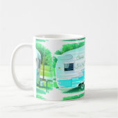 Gepersonaliseerd  caravan camper koffiemok (Links)