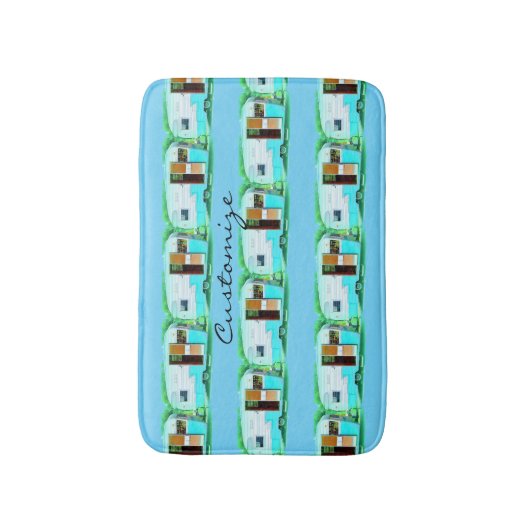Gepersonaliseerd  caravan camper Thunder_Cove Badmat (Voorkant Verticaal)