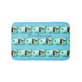 Gepersonaliseerd  caravan camper Thunder_Cove Badmat (Voorkant)