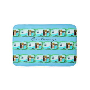 Gepersonaliseerd caravan camper Thunder_Cove Badmat