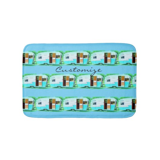 Gepersonaliseerd caravan camper Thunder_Cove Badmat (Voorkant)