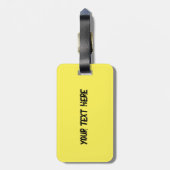 Gepersonaliseerd Carnaval Thema Bagagelabel (Achterkant verticaal)