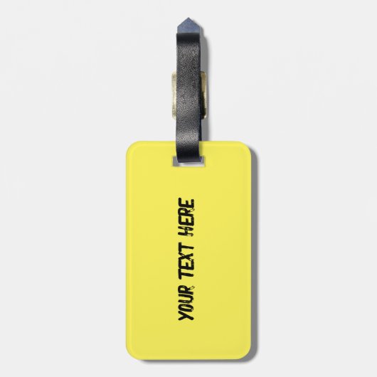 Gepersonaliseerd Carnaval Thema Bagagelabel (Achterkant verticaal)