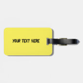 Gepersonaliseerd Carnaval Thema Bagagelabel (Achterkant horizontaal)