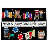 Gepersonaliseerd casino groot cadeauzakje (Achterkant)