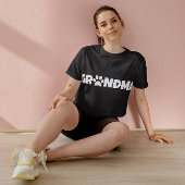 Gepersonaliseerd Cat Grandma T-shirt