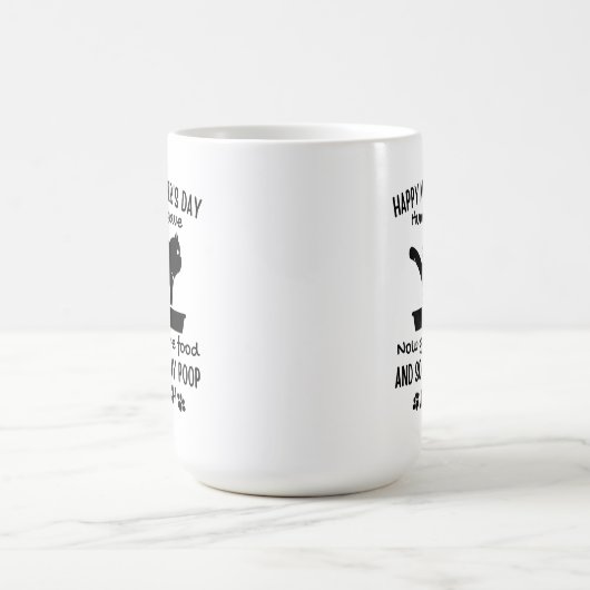 Gepersonaliseerd Cat Happy Moederdag Coffee-Mok Koffiemok (Center)