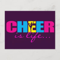 Gepersonaliseerd Cheer Cheerlead Paars