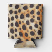 Gepersonaliseerd Cheetah Animal Pattern Blikjeskoeler (Voorkant)