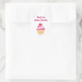 Gepersonaliseerd * Cherry Cupcake Stickers Boek (Tas)