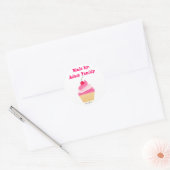 Gepersonaliseerd * Cherry Cupcake Stickers Boek (Envelop)