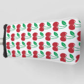 Gepersonaliseerd Cherry Pattern Golf Putter Hoesje Golfheadcover (Voorkant)