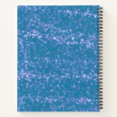 Gepersonaliseerd Children's Blue Sketchbook Notiti Notitieboek (Achterkant)